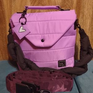 Ihkwip Shawn Killinger couture crossbody in electric orchid